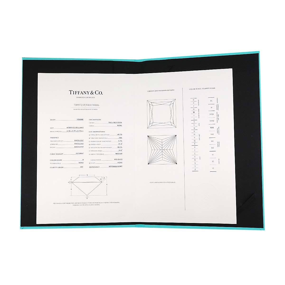 Novo Diamond 0.18ct H/VS1 Ring Pt 4.5(US)
