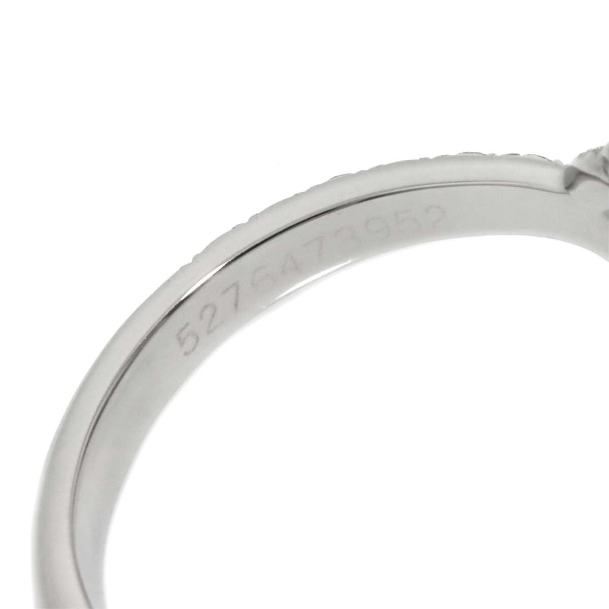 CHAUMET Liens Damour Diamond 0.33ct E/VS2/3EX Ring Pt size4.5(US)