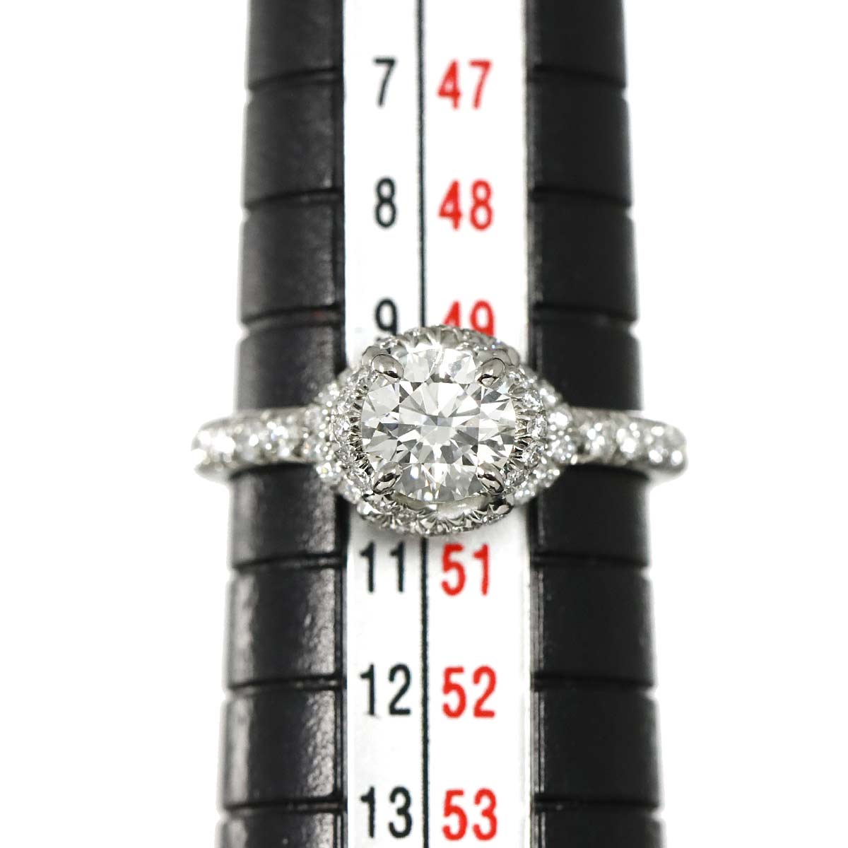 CHAUMET Liens Damour Diamond 0.33ct E/VS2/3EX Ring Pt size4.5(US)