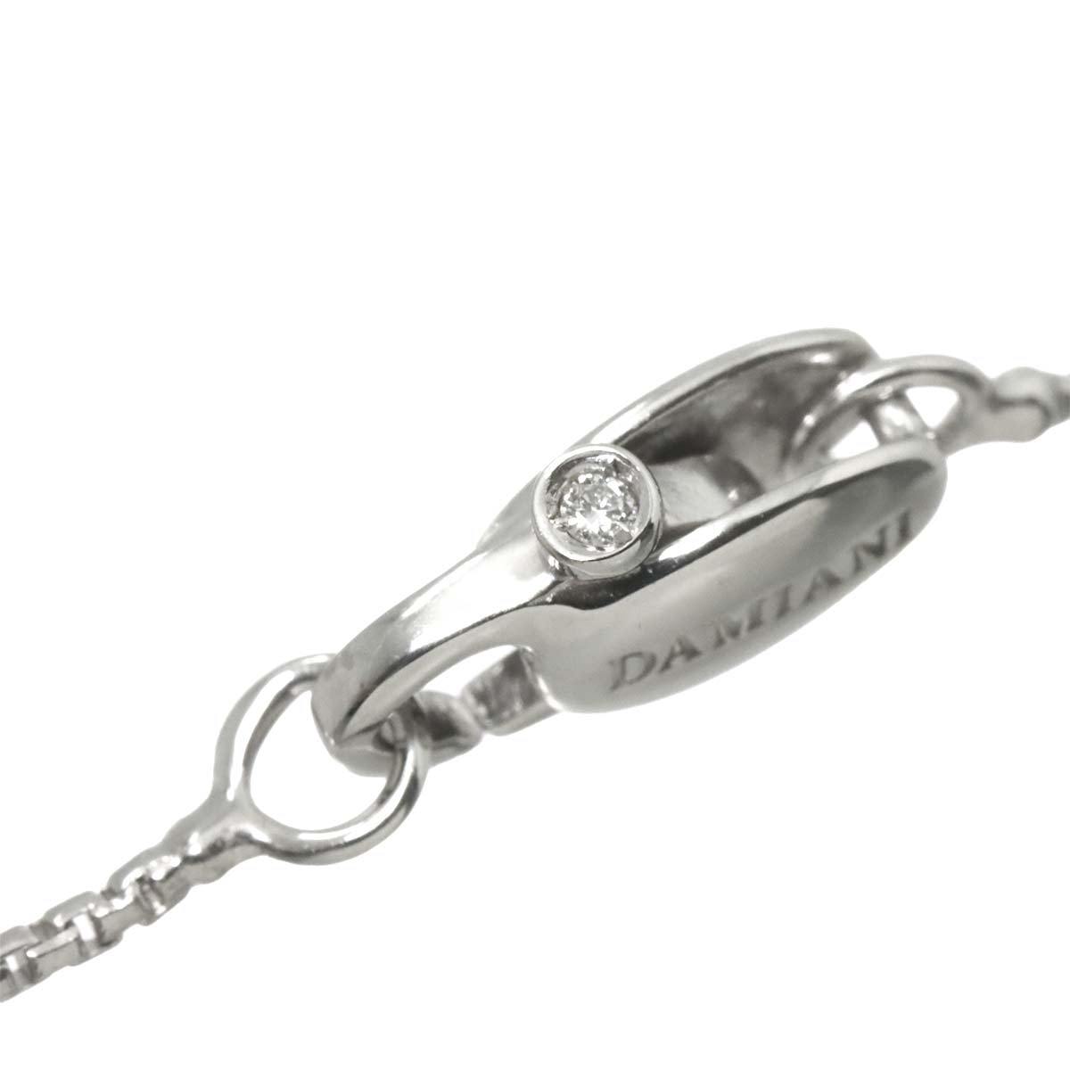 Diamond Necklace 18K WG 750