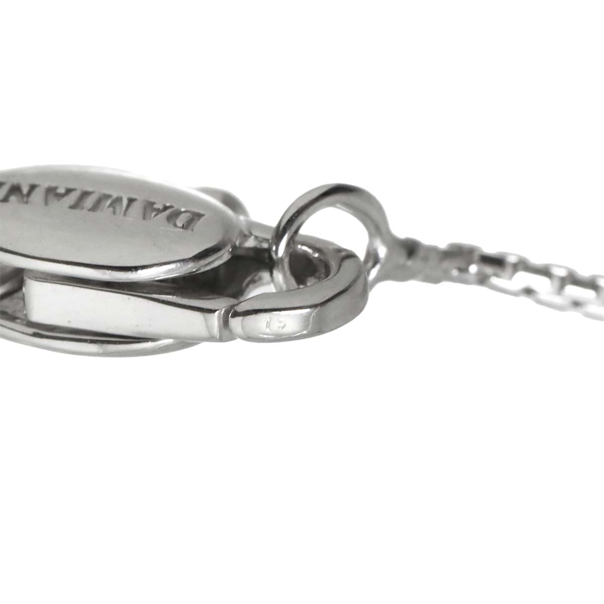 Diamond Necklace 18K WG 750