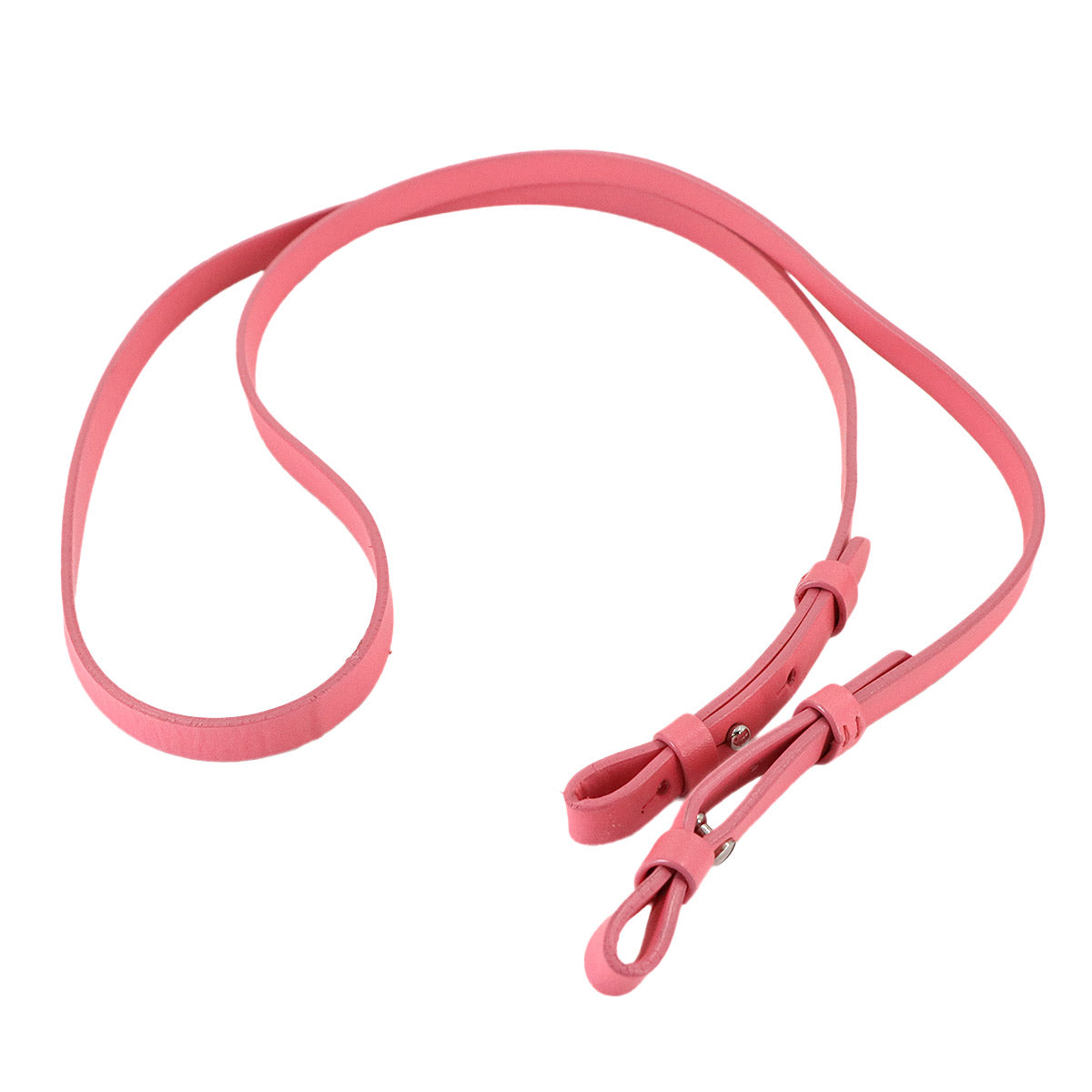 Mini Baguette Phone Pouch Hand Shoulder Bag Leather Enamel 7AS142