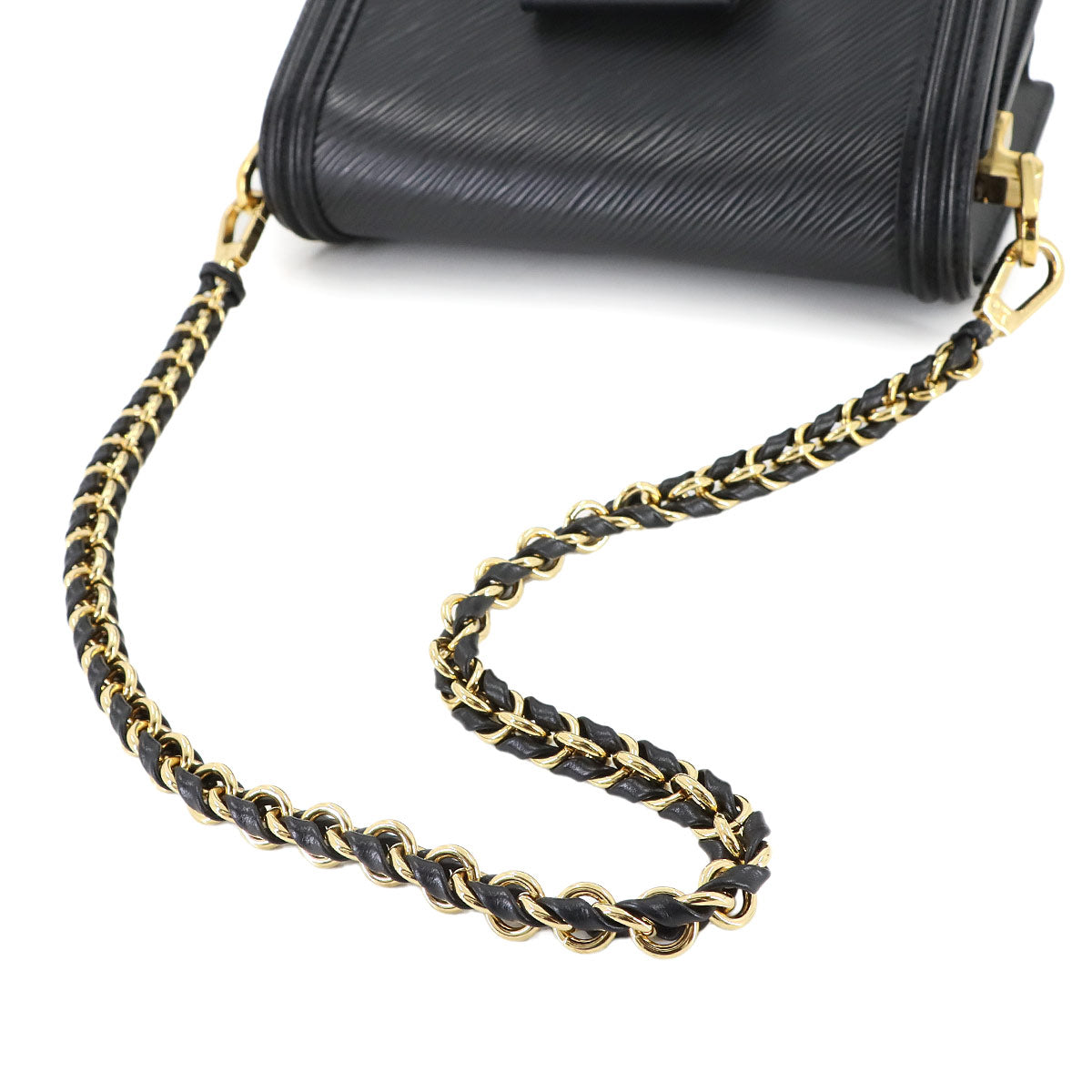 Epi Dauphine NV MINI Shoulder Bag Leather Black M55964