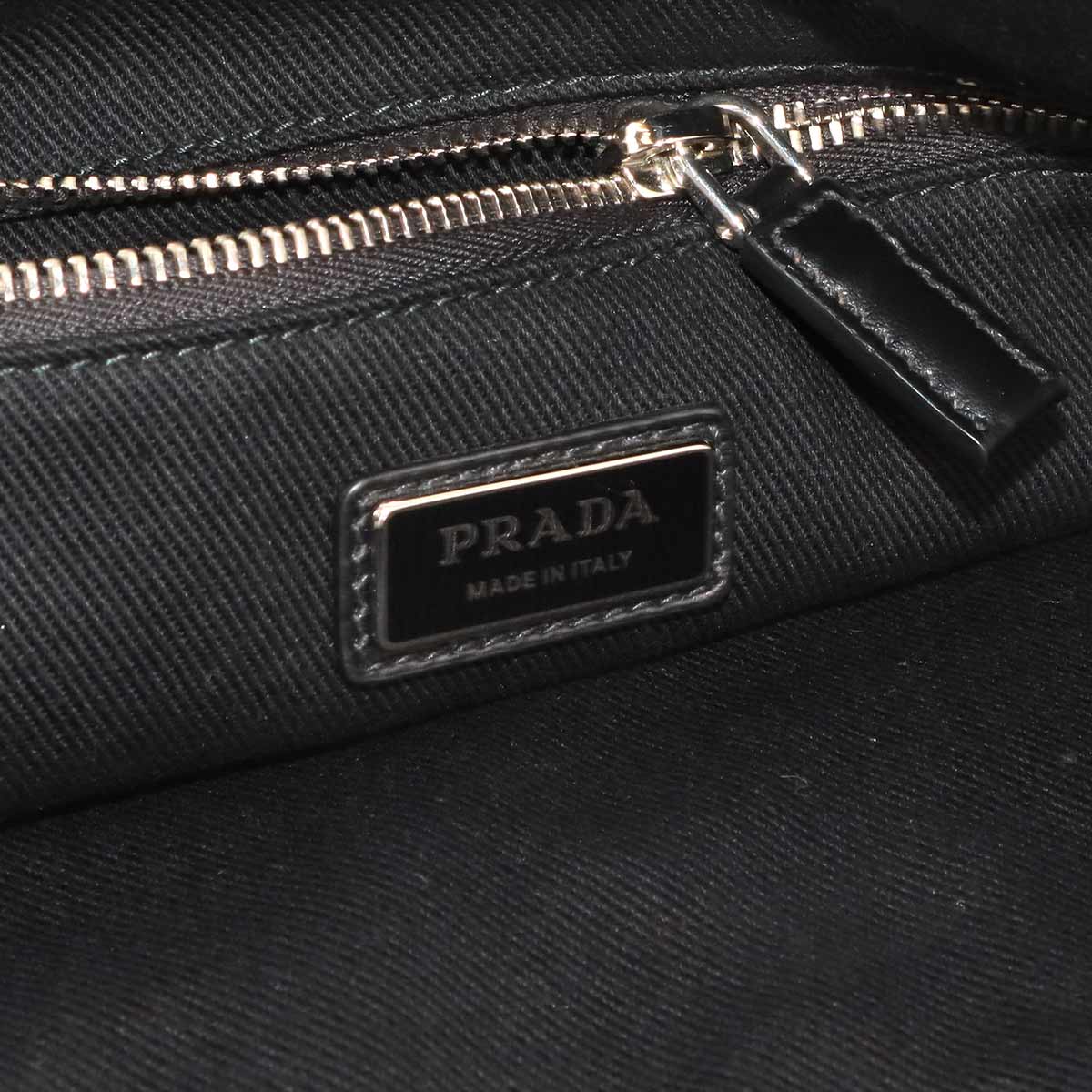 Drill 2way Tote Shoulder Bag Canvas Black 2VG081 Unisex Purse