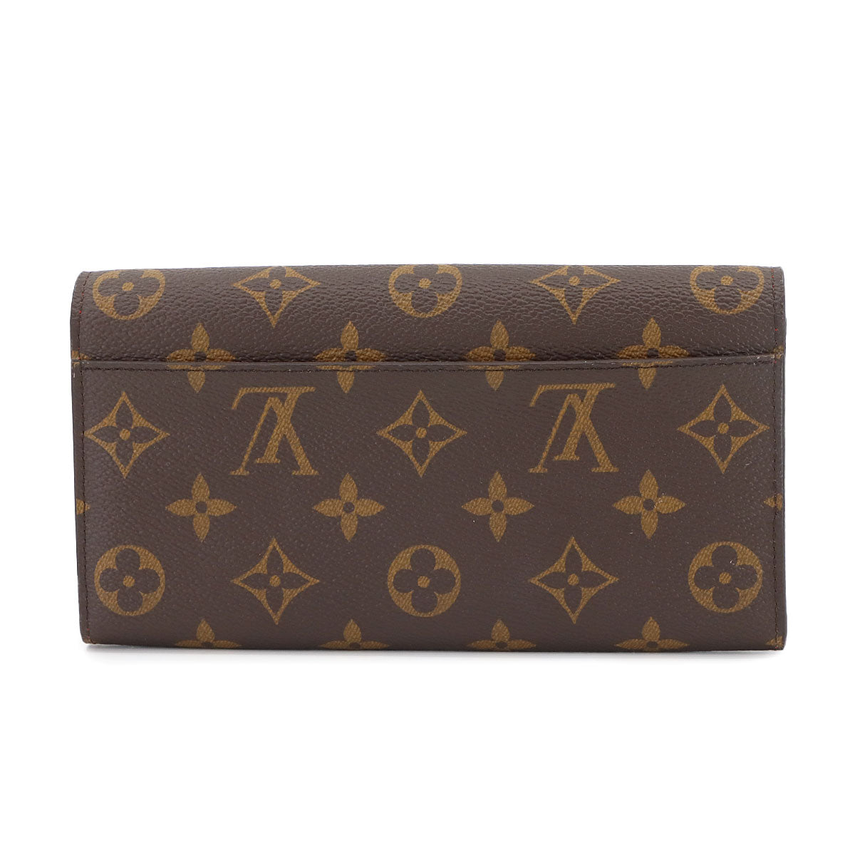 Monogram Sarah Wallet Brown Poppy Coquelicot M62236