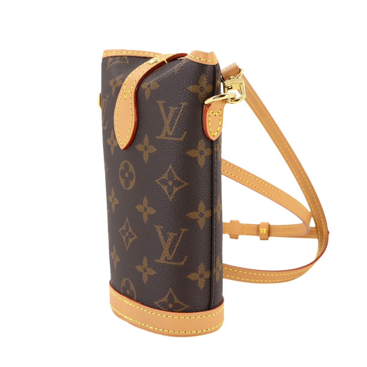 Monogram Fold Me Pouch Shoulder Bag Brown M80874