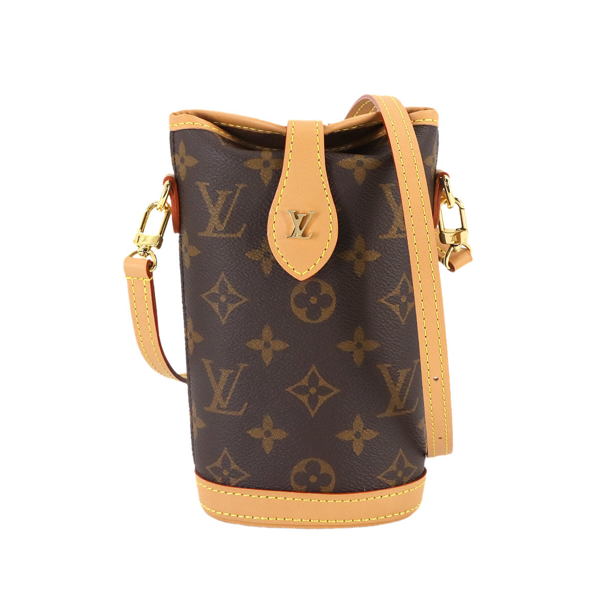 Monogram Fold Me Pouch Shoulder Bag Brown M80874