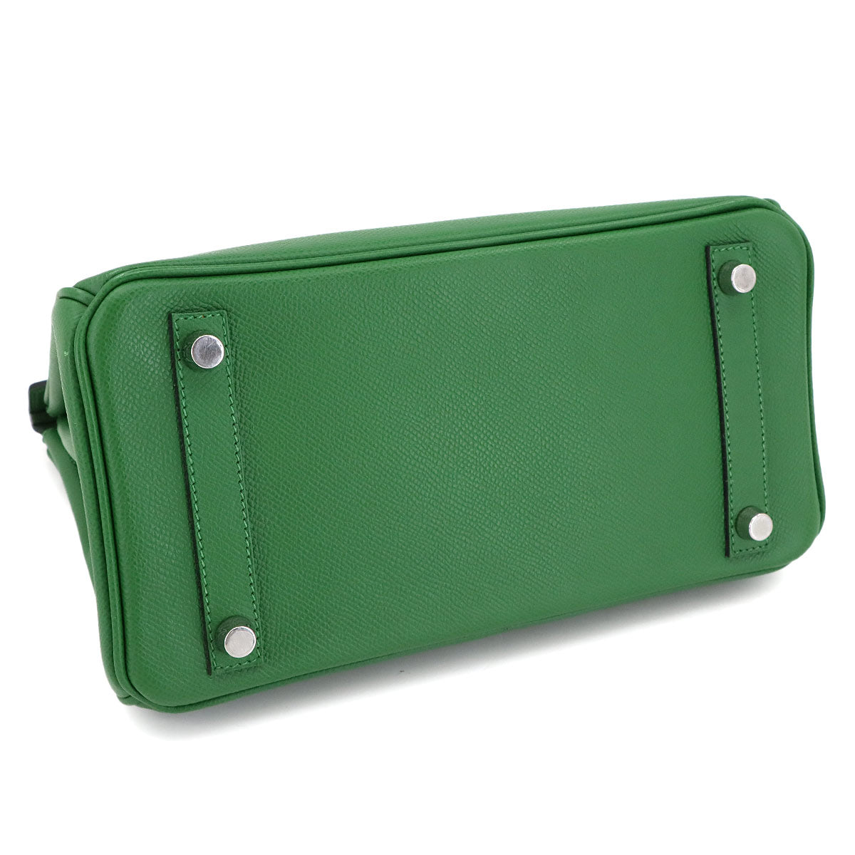 Birkin 25 Veau Epsom Vert Bengale Hand Bag Purse