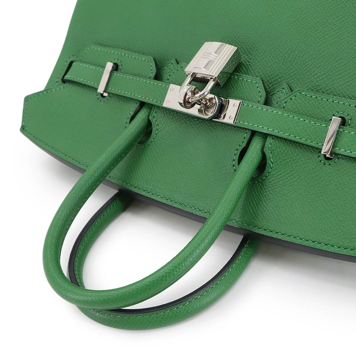 Birkin 25 Veau Epsom Vert Bengale Hand Bag Purse