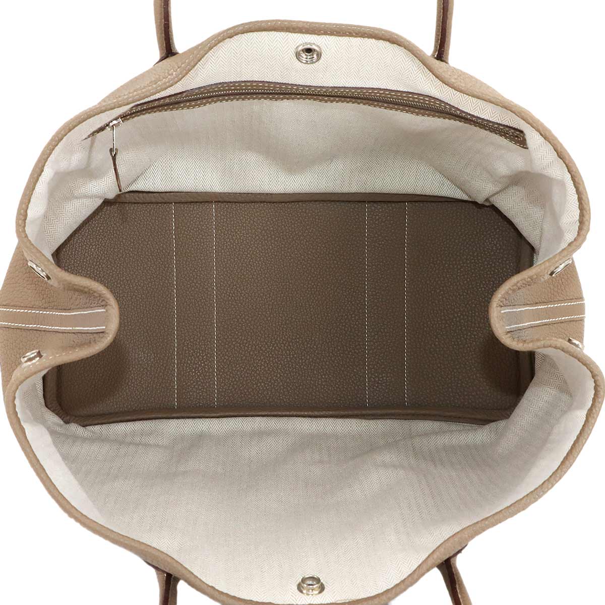 Garden Party 36 PM Tote Bag Negonda Leather Etoupe Purse