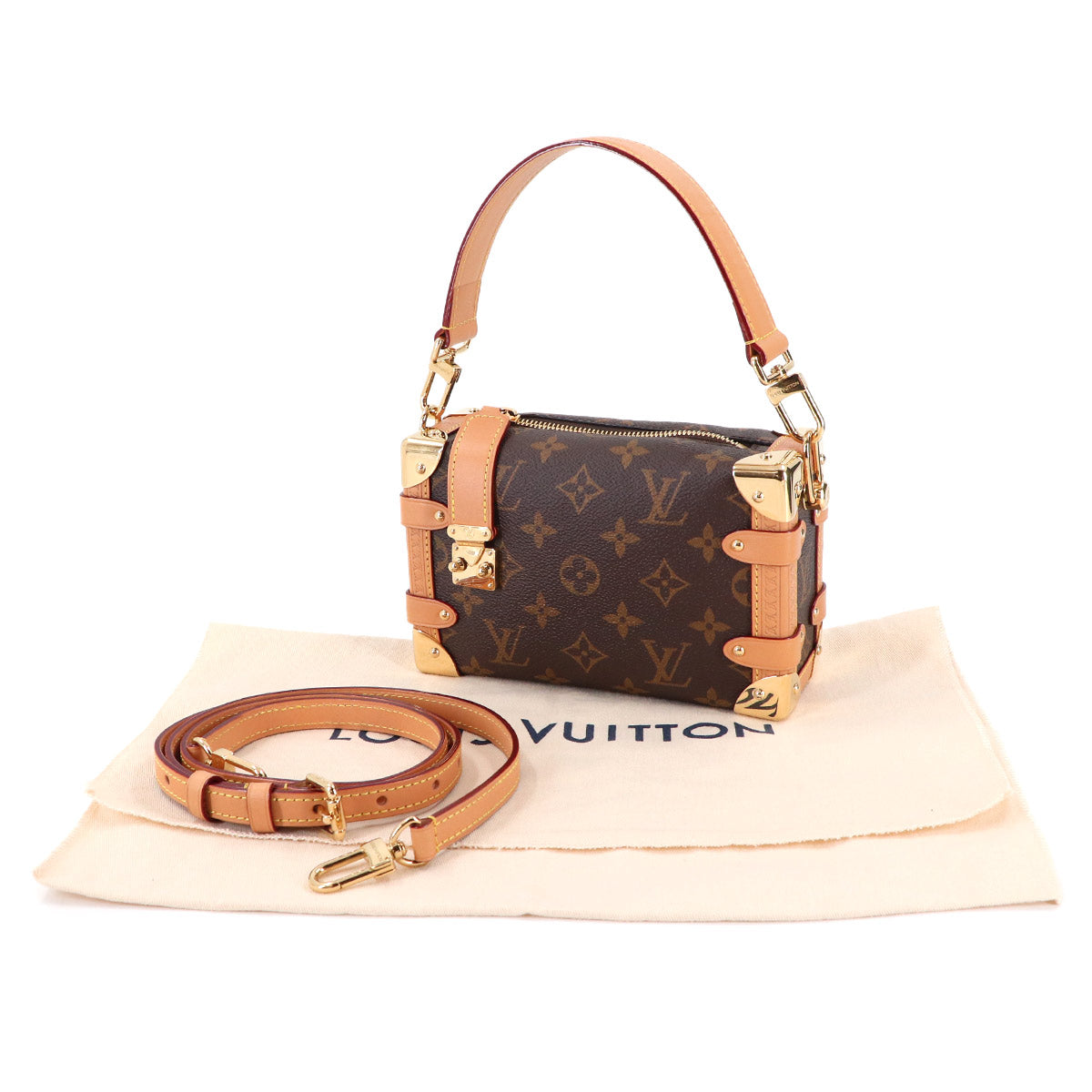 Monogram Side Trunk PM Hand Shoulder Bag M46815