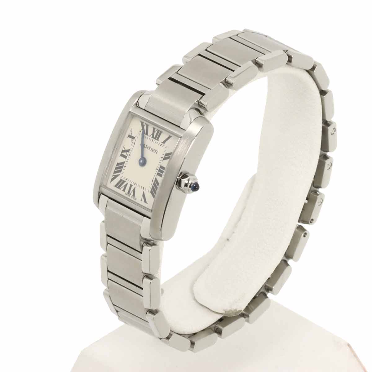 Tank Francaise SM W51008Q3 Quartz Cream Dial Ladies Watch