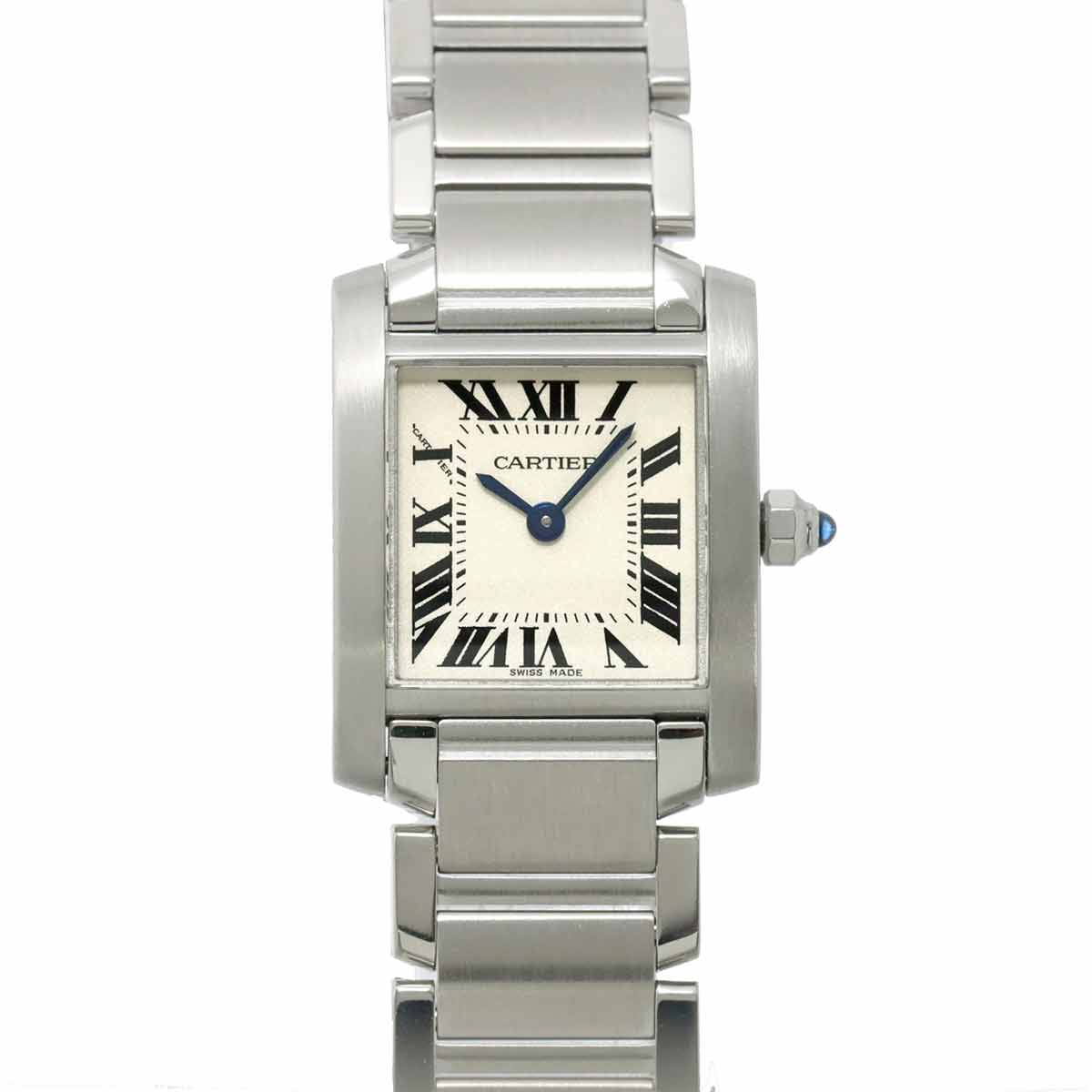 Tank Francaise SM W51008Q3 Quartz Cream Dial Ladies Watch