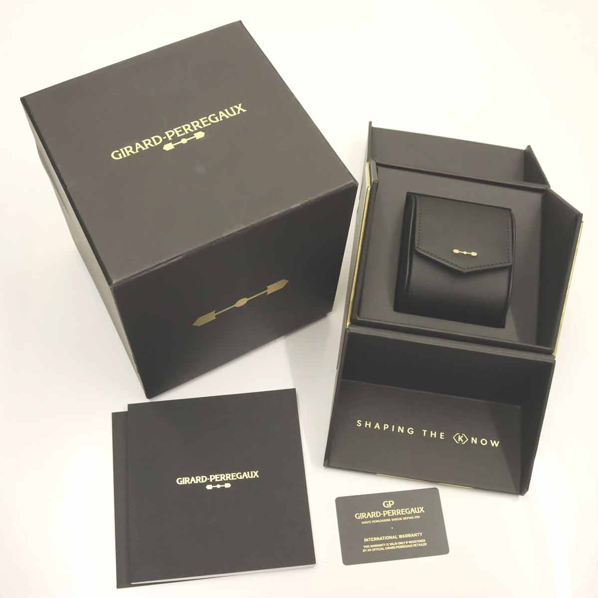 LAUREATO 81010 Automatic 750PG Black Dial Mens Watch