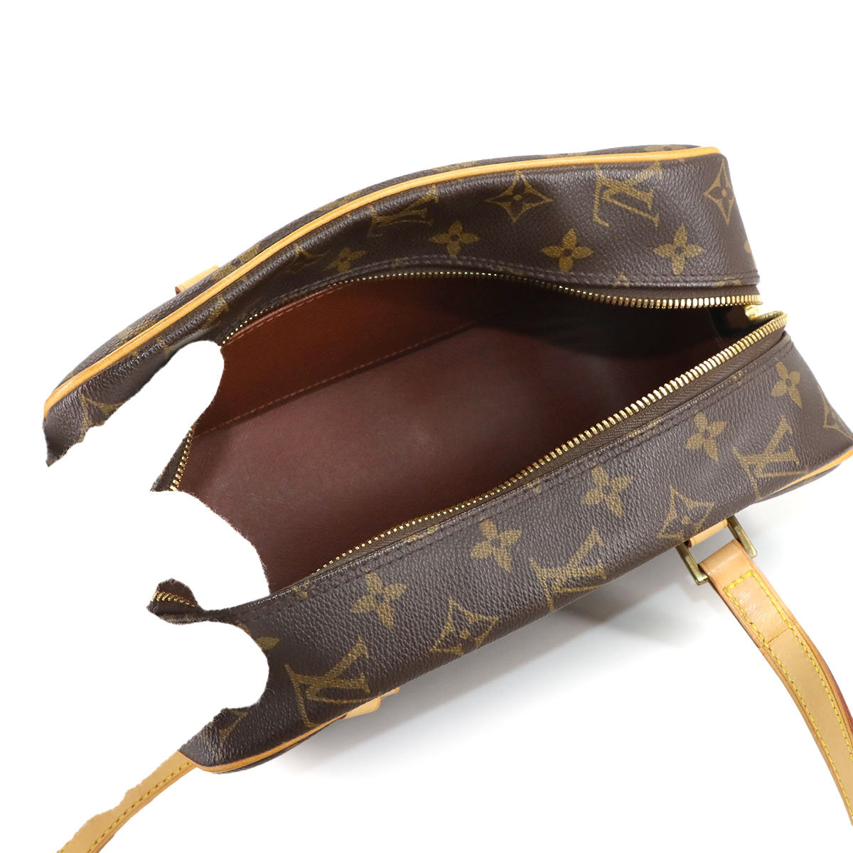 Monogram Site MM Hand Bag Brown M51182 Purse