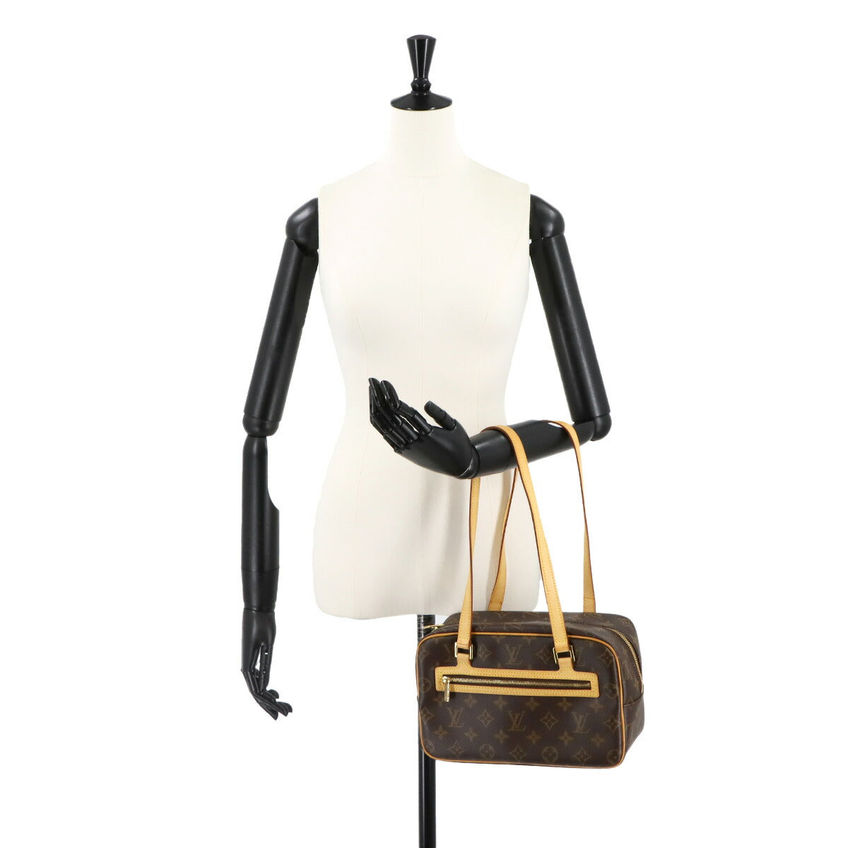 Monogram Site MM Hand Bag Brown M51182 Purse