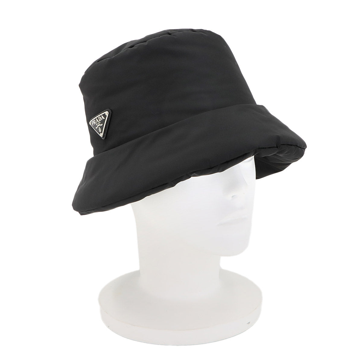 Padded Bucket Hat Polyamide Black M 2HC248 Triangle Logos
