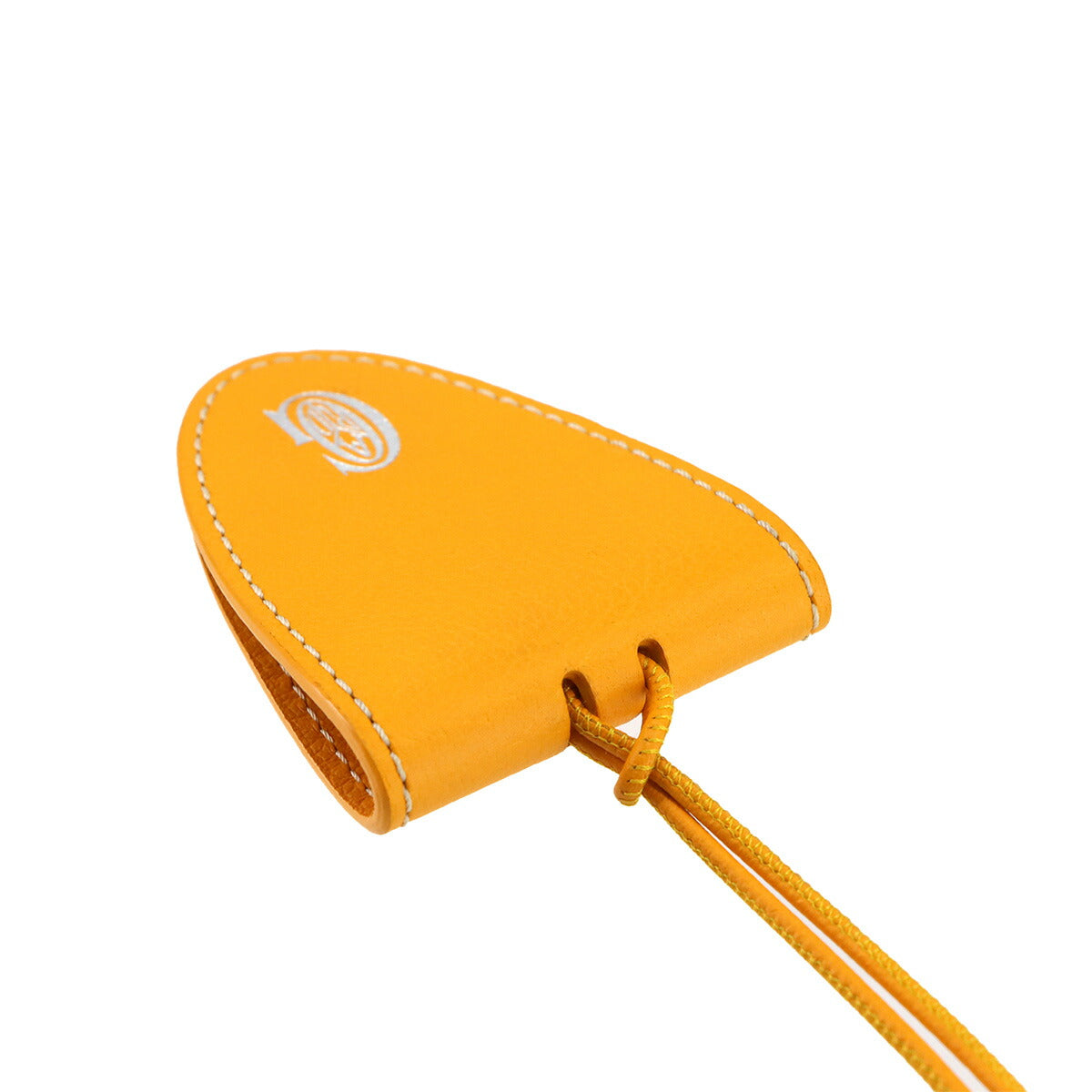 Croc Universal Bag Clip Charm Leather Yellow