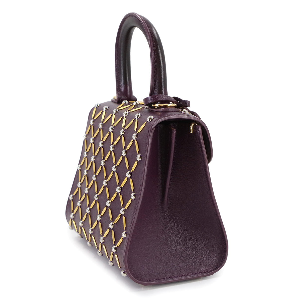 Brillant Micro Hand Shoulder Bag Leather Queen's Desire