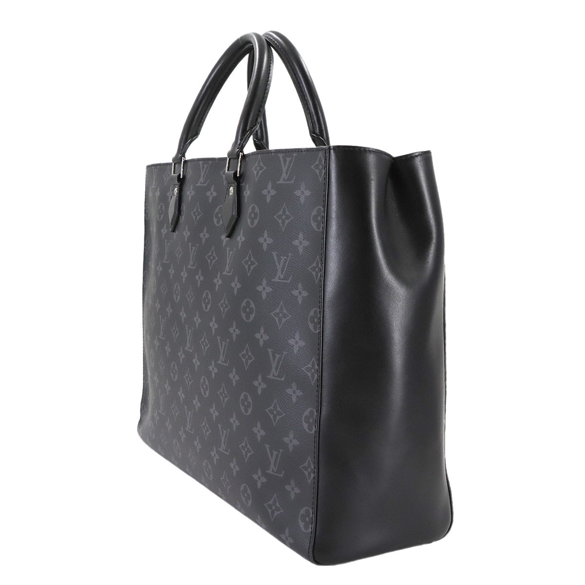 Monogram Eclipse Grand Sac Tote Bag Black M44733 Purse