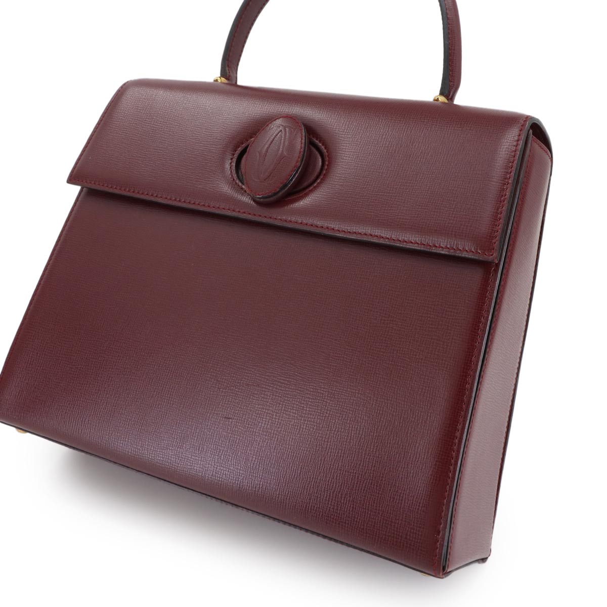 Must Hand Bag Leather Bordeaux Purse