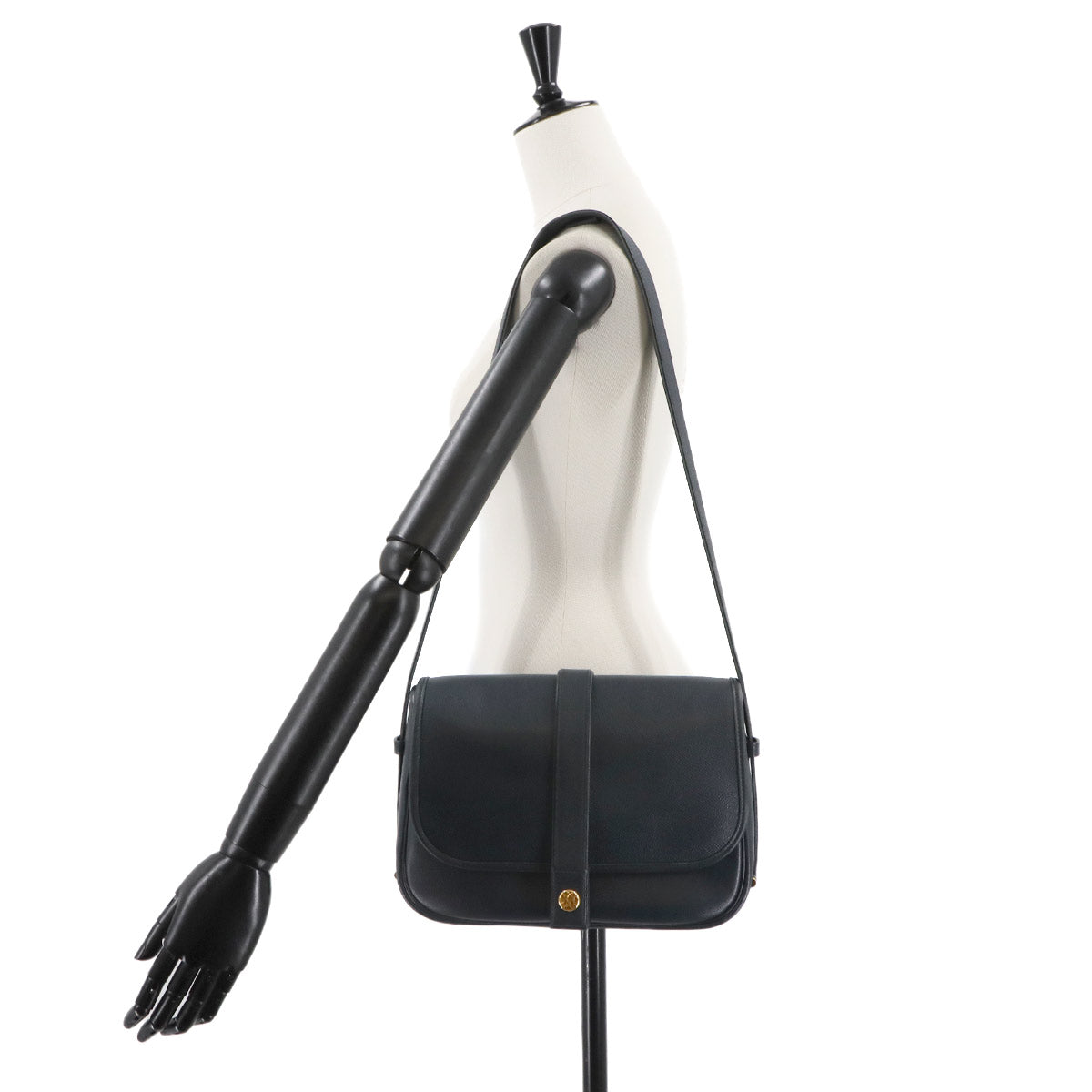 Numea Shoulder Bag Coushevel Epsom Navy Vintage Purse