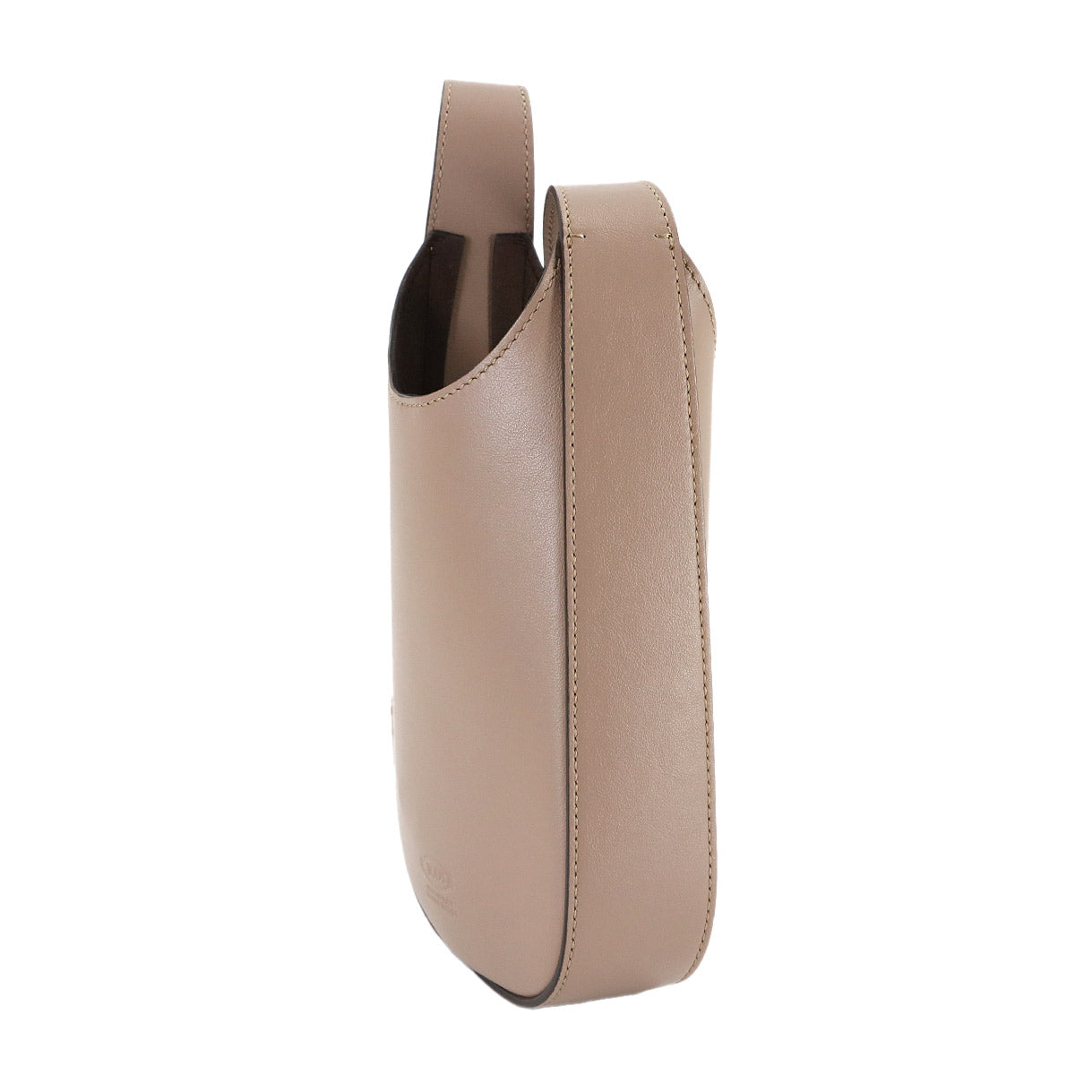 Di Bag Hobo Micro Shoulder Bag Leather Beige XAWDBS30300ROR