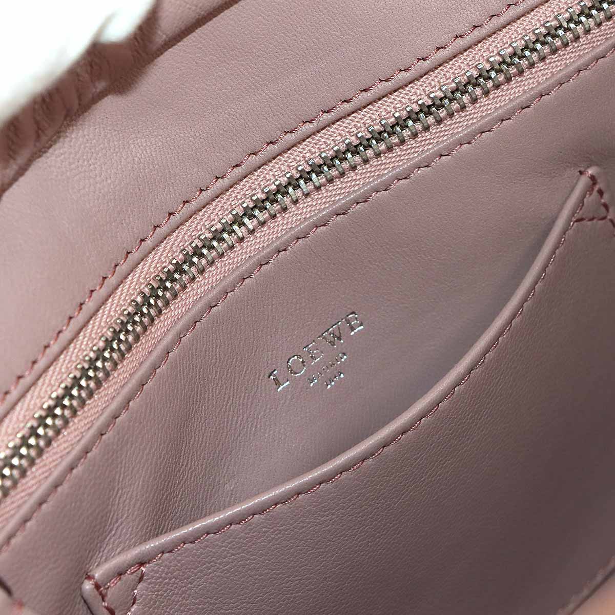 Amazona 23 2way Hand Shoulder Bag Leather Pink Purse