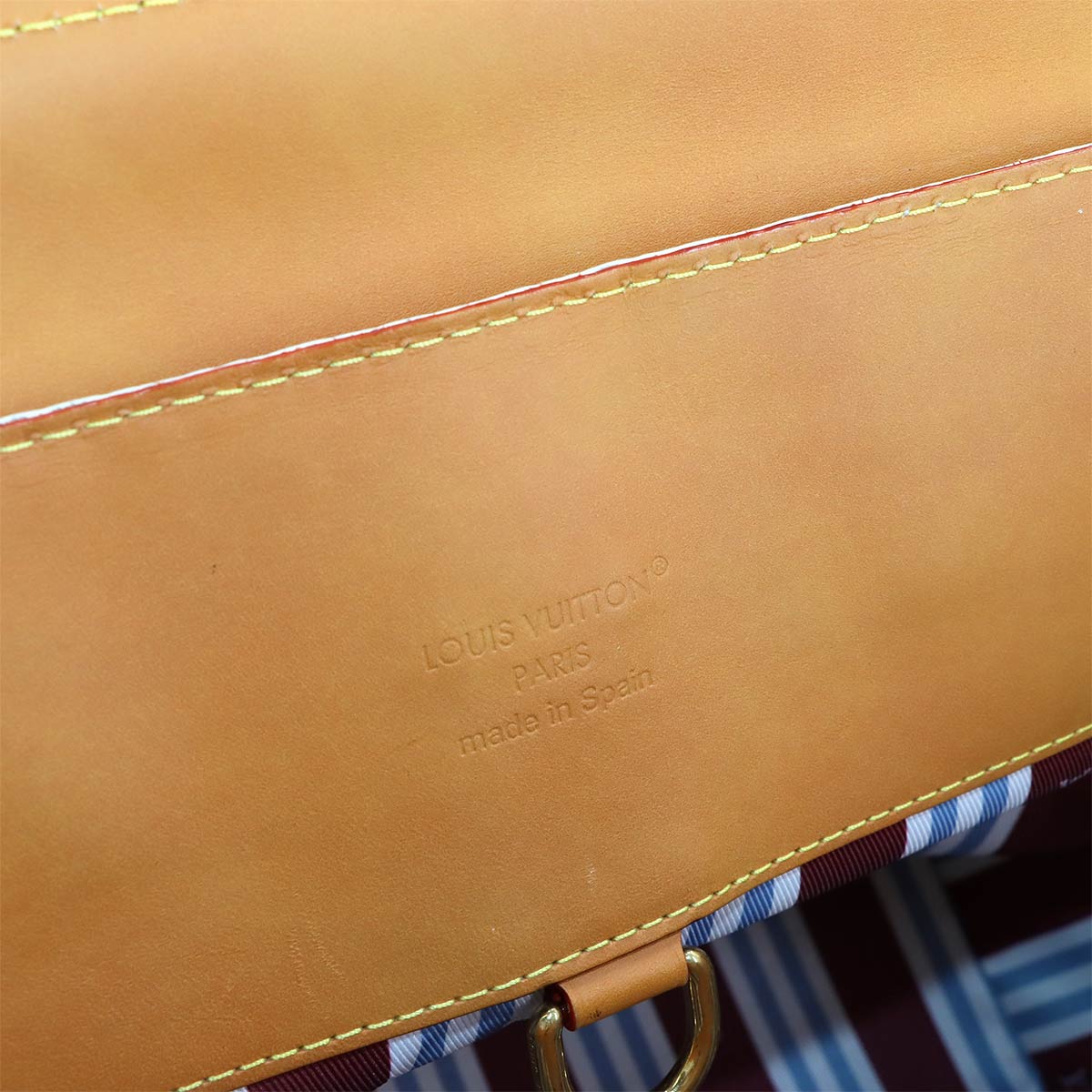 Steamer 30 Hand Shoulder Bag Leather White M14743