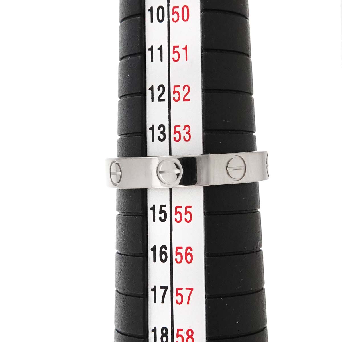 Mini Love Ring 18K White Gold 750 size54 6.75(US)