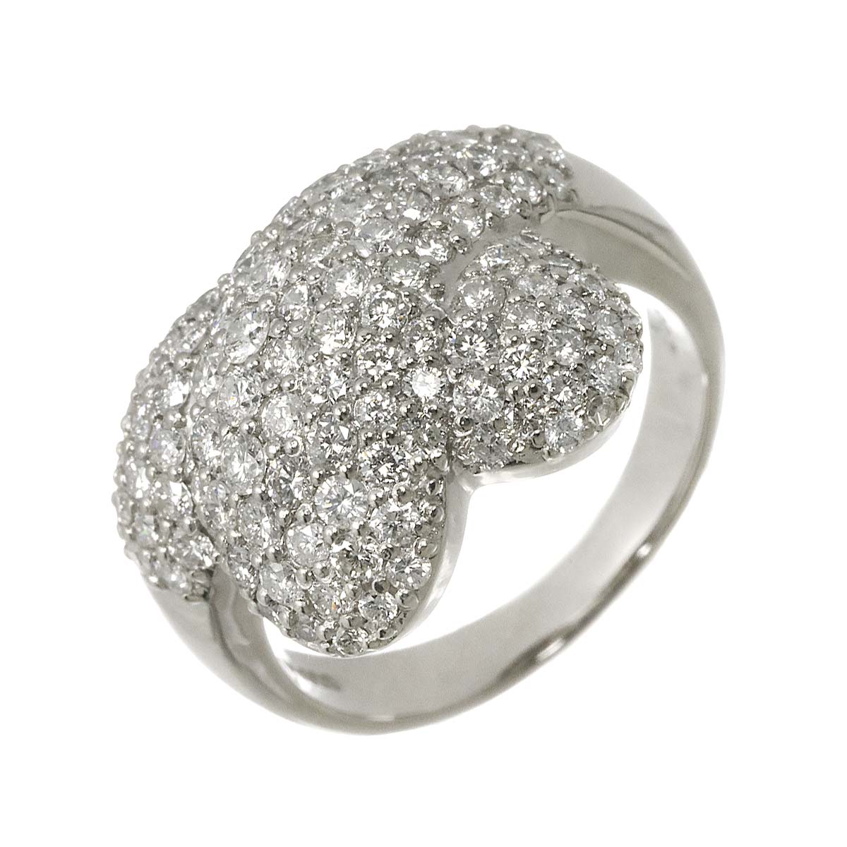 Diamond 2.05ct Ring Pt Platinum size7.5(US)