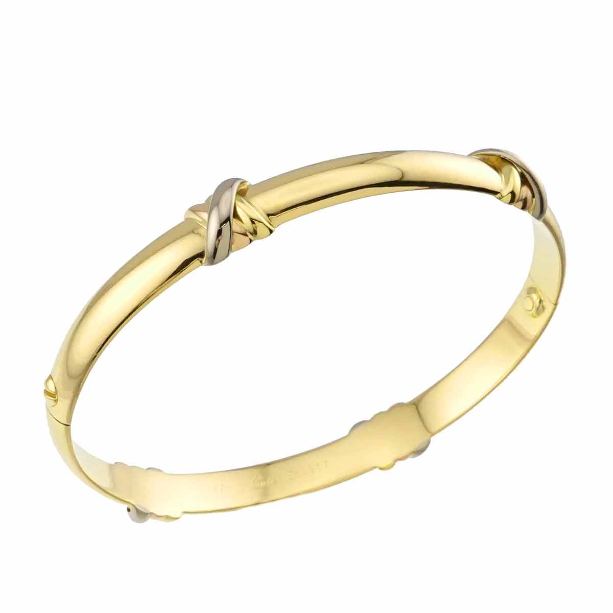 Bracelet 18K YG WG PG 750 Size17