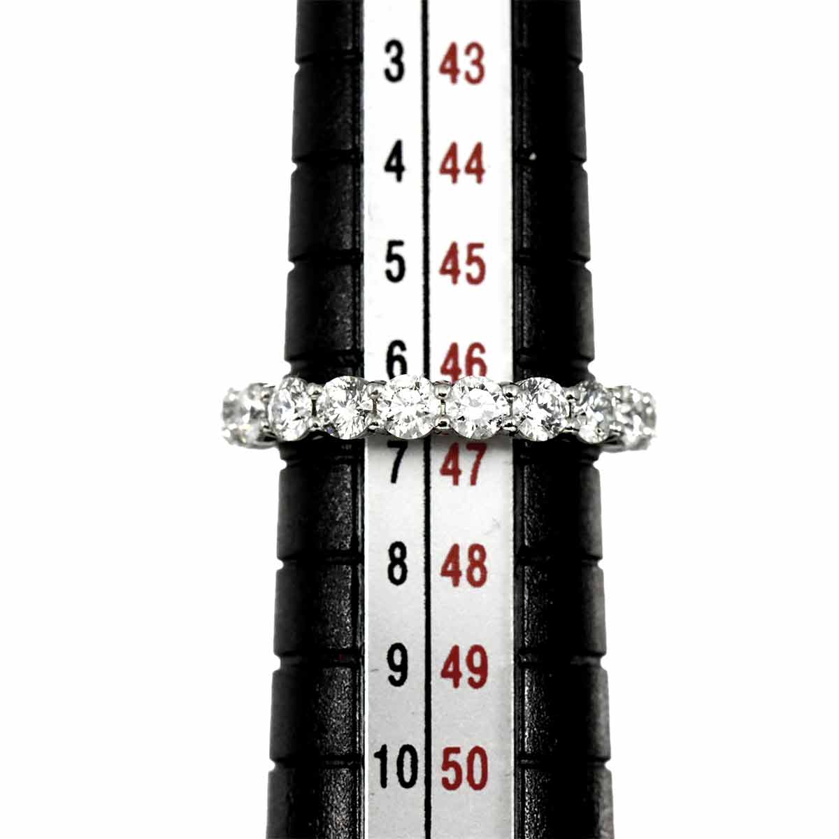 Forever Full Diamond Ring Platinum size3.75-4(US)