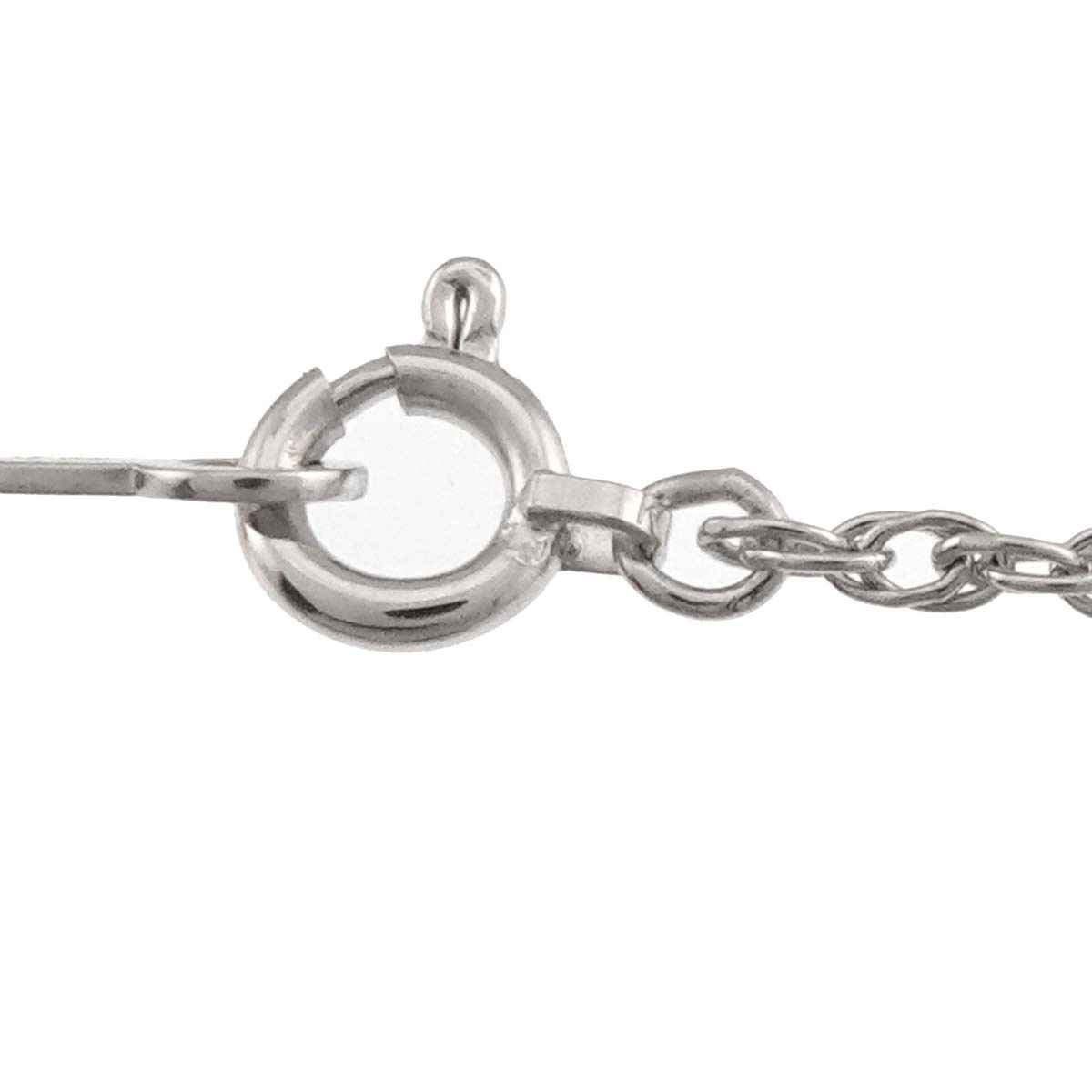 Pique Diamond 0.28ct MOP Necklace 18K WG 750