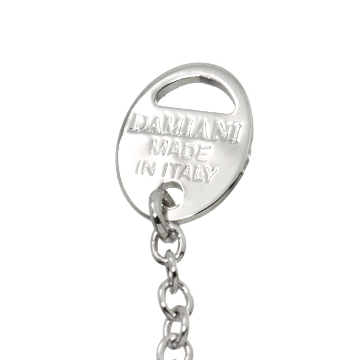 MARGHERITA Diamond Necklace 18K WG 750