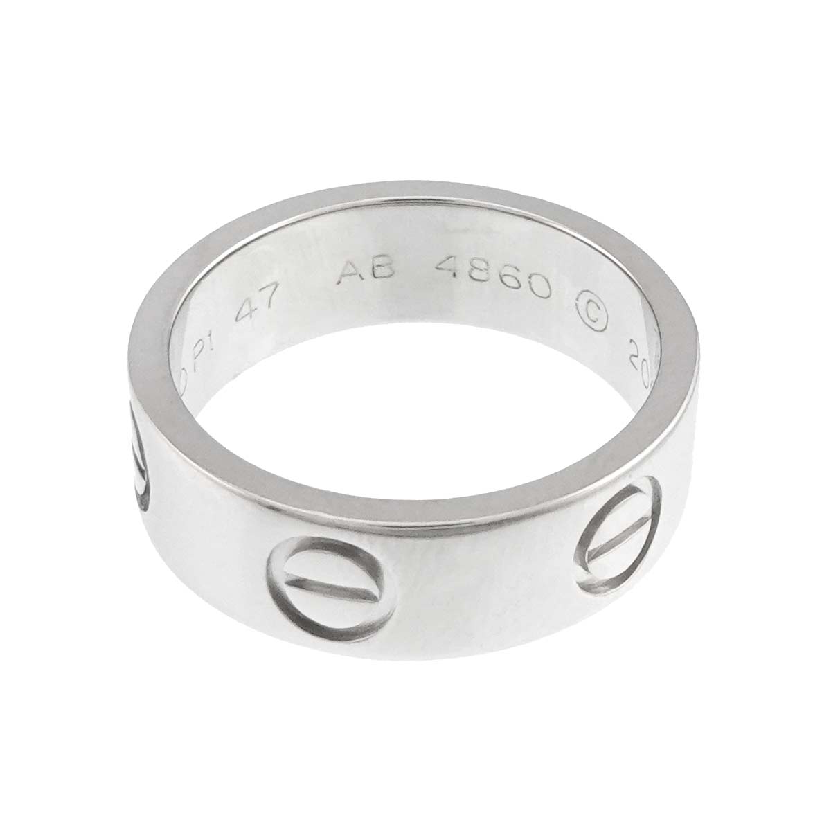Love Ring Platinum size47 3.75-4(US)