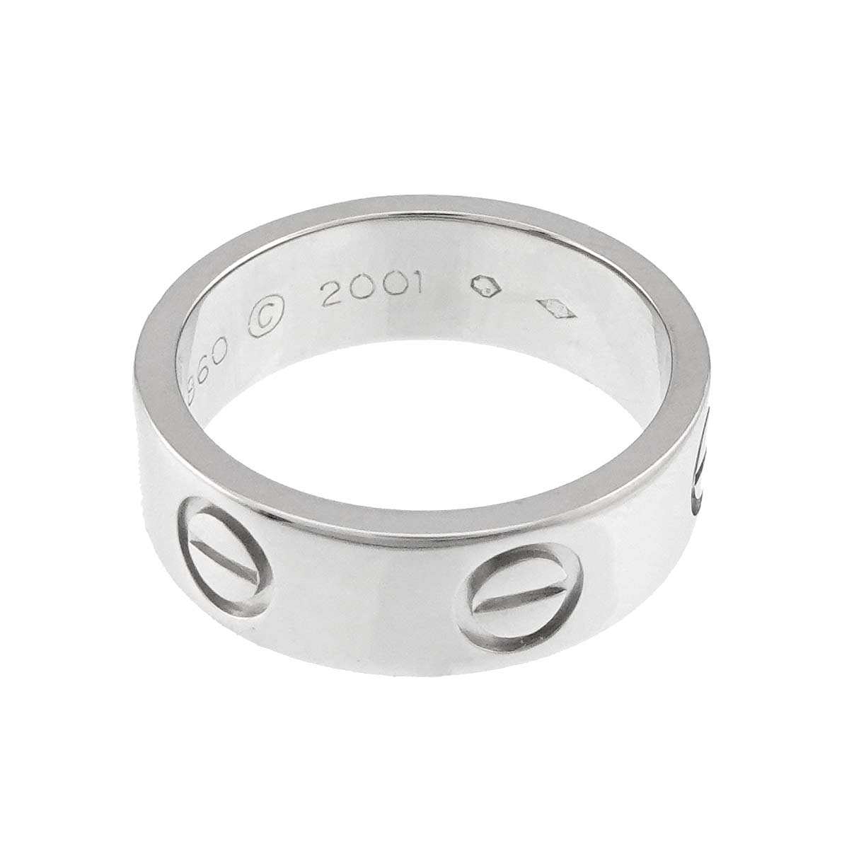 Love Ring Platinum size47 3.75-4(US)