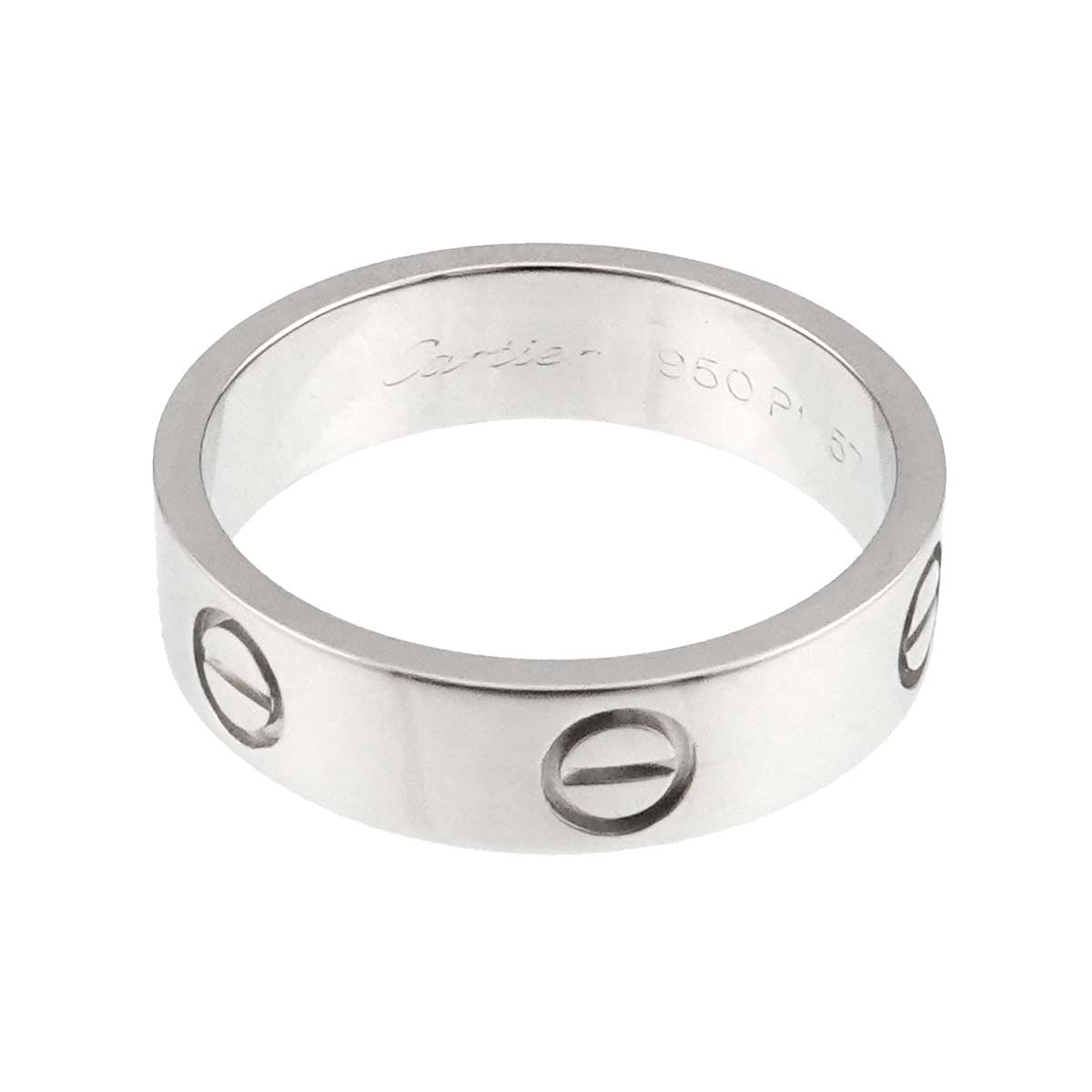 Love Ring Platinum Size57 7.5-7.75(US)