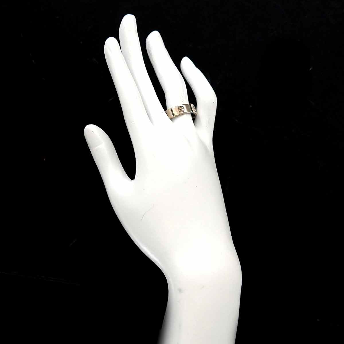 Love Ring 18K White Gold 750 size60 8.75(US)