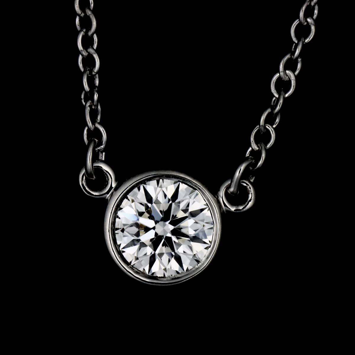 By The Yard Diamond Necklace Platinum