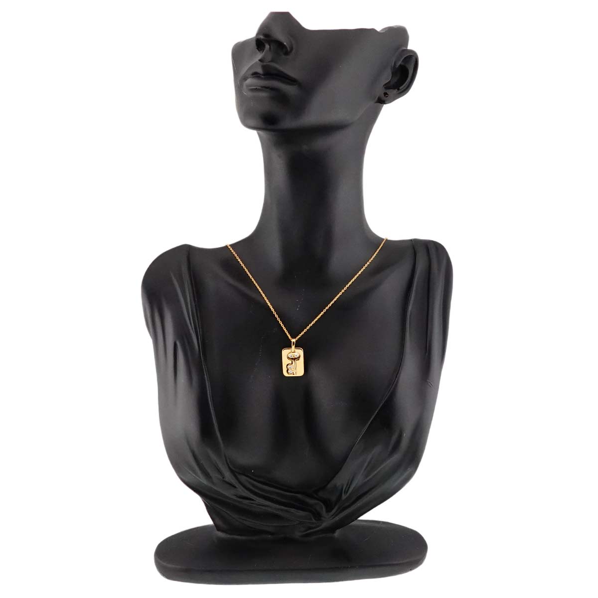 Diamond Necklace 18K Yellow Gold 750