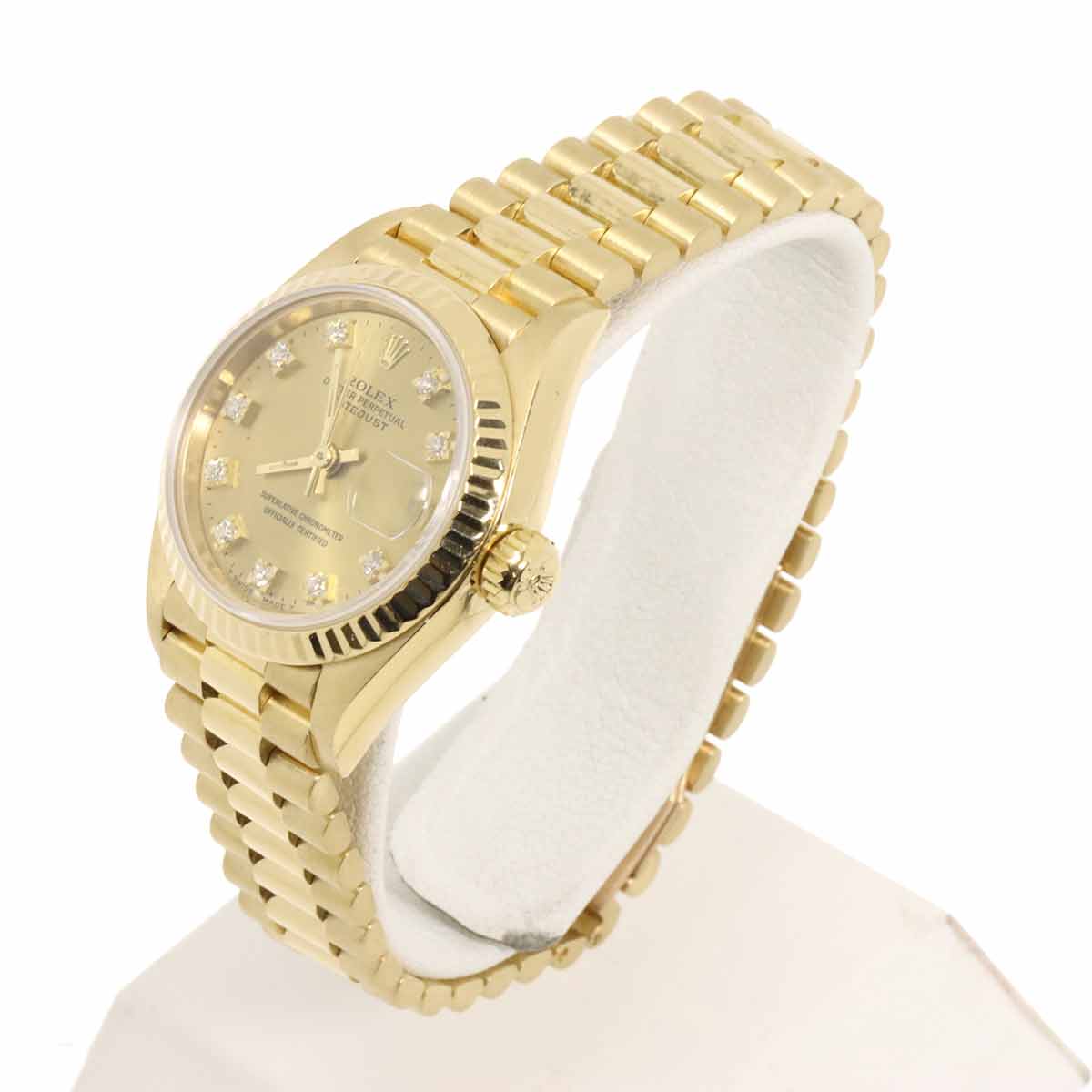 Datejust 69178G Serial X 750 YG 10P Diamond Gold Dial Ladies