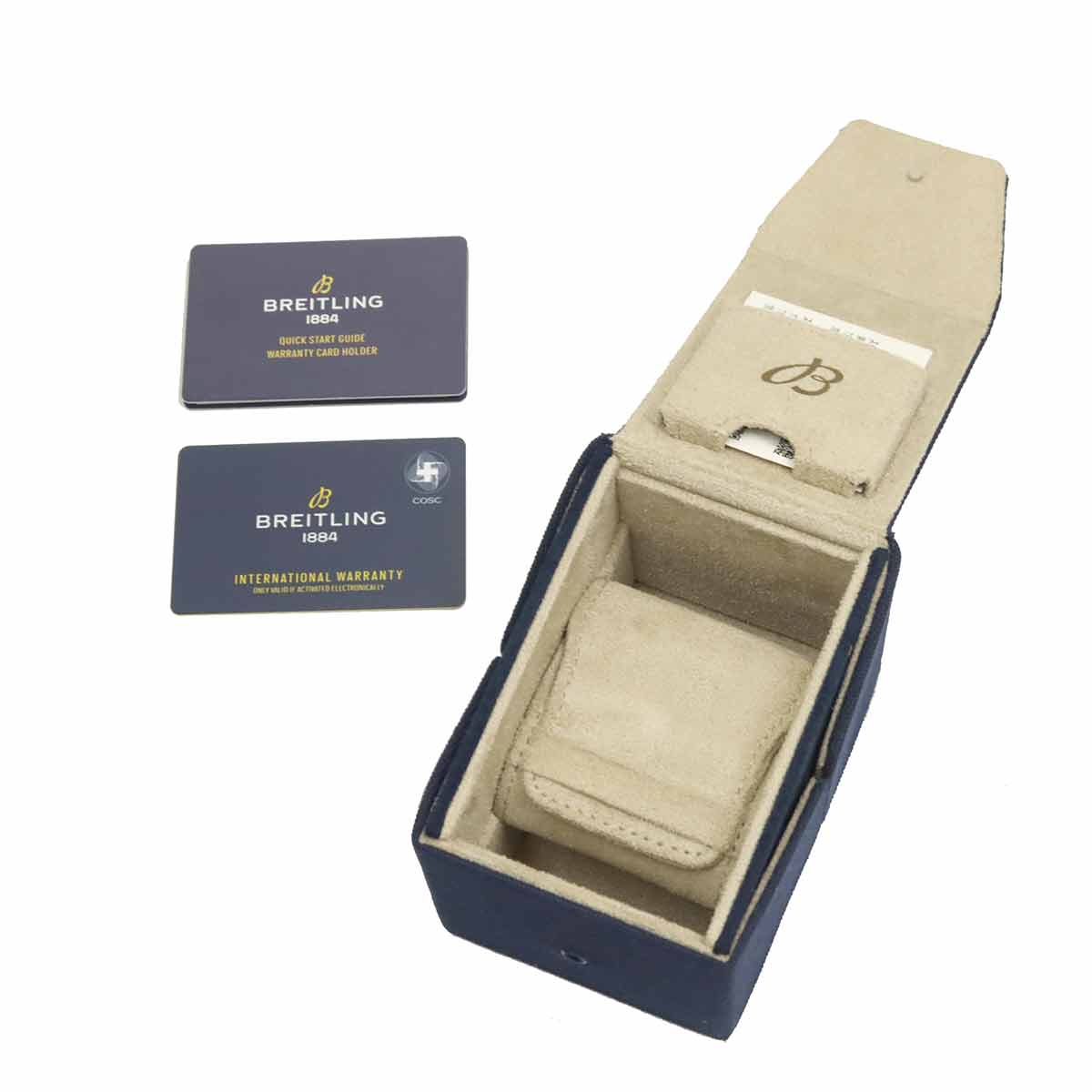 Super Ocean Heritage B01 Chronograph AB0162 Black Dial Mens