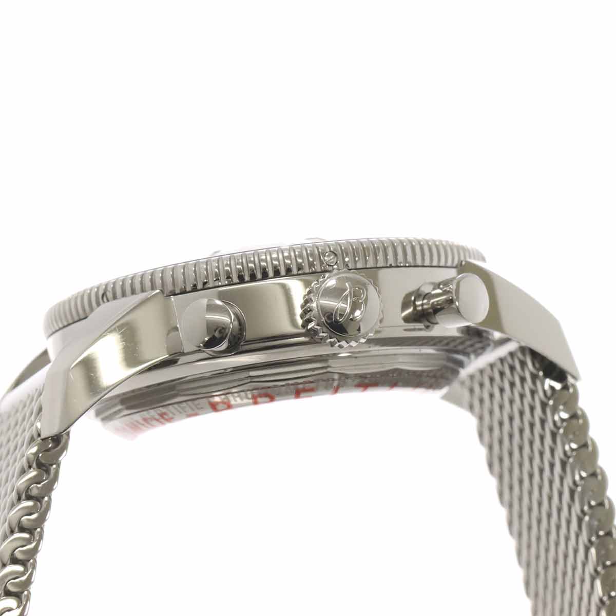 Super Ocean Heritage B01 Chronograph AB0162 Black Dial Mens