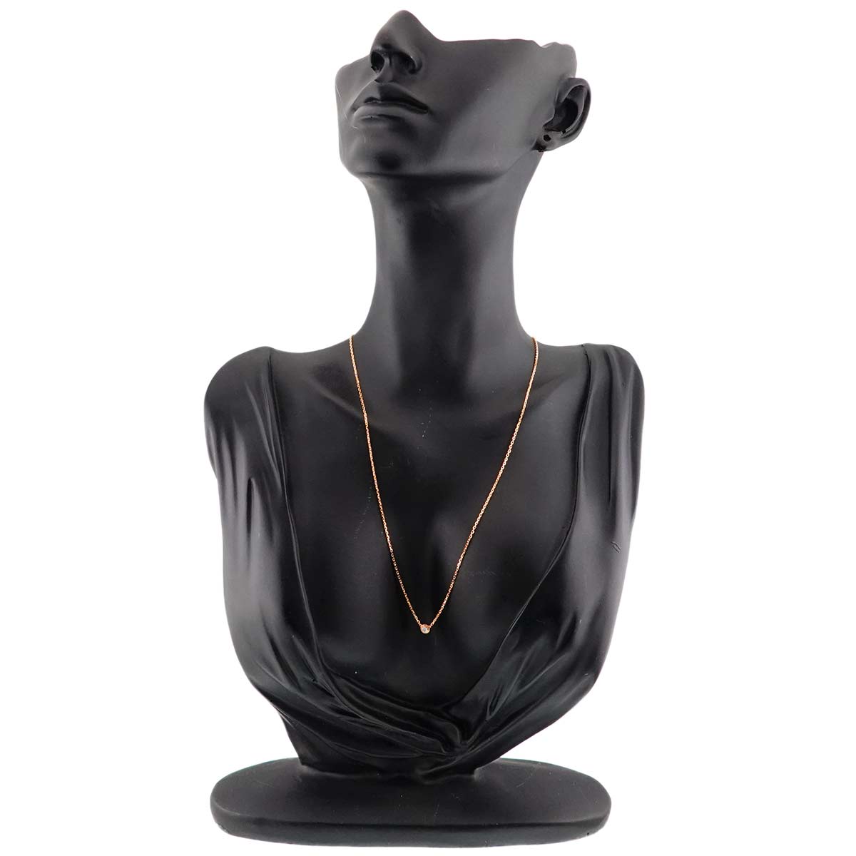 d Amour Diamond Necklace XS 18K Pink Gold 750