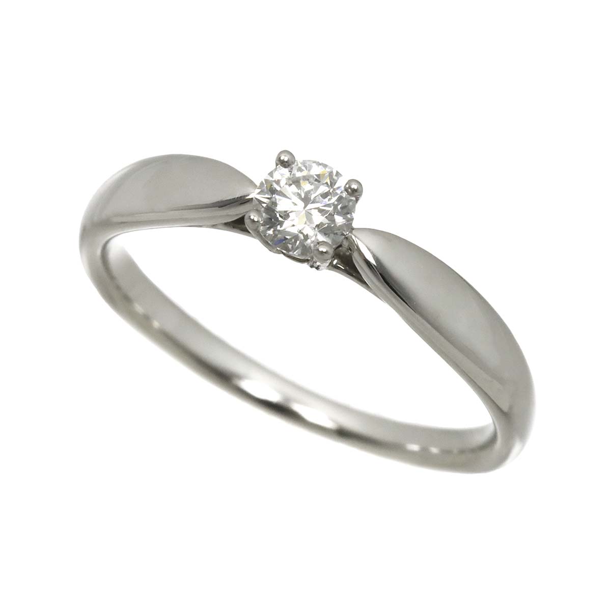 Harmony Diamond 0.20ct G/VVS1/3EX Ring Pt Size5-5.25(US)