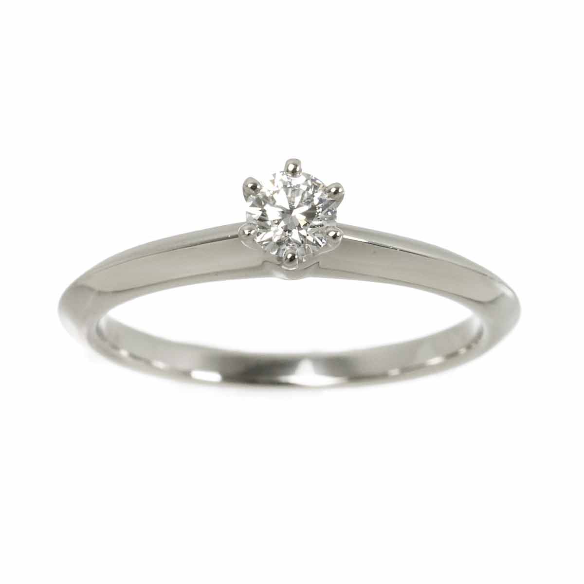 Diamond 0.21ct Ring Pt Platinum Size5.5-5.75(US)