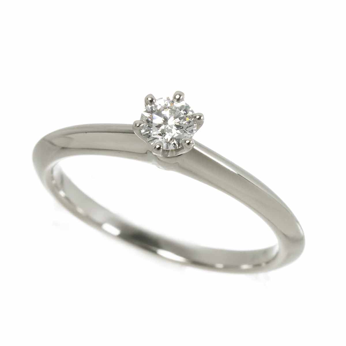 Diamond 0.21ct Ring Pt Platinum Size5.5-5.75(US)