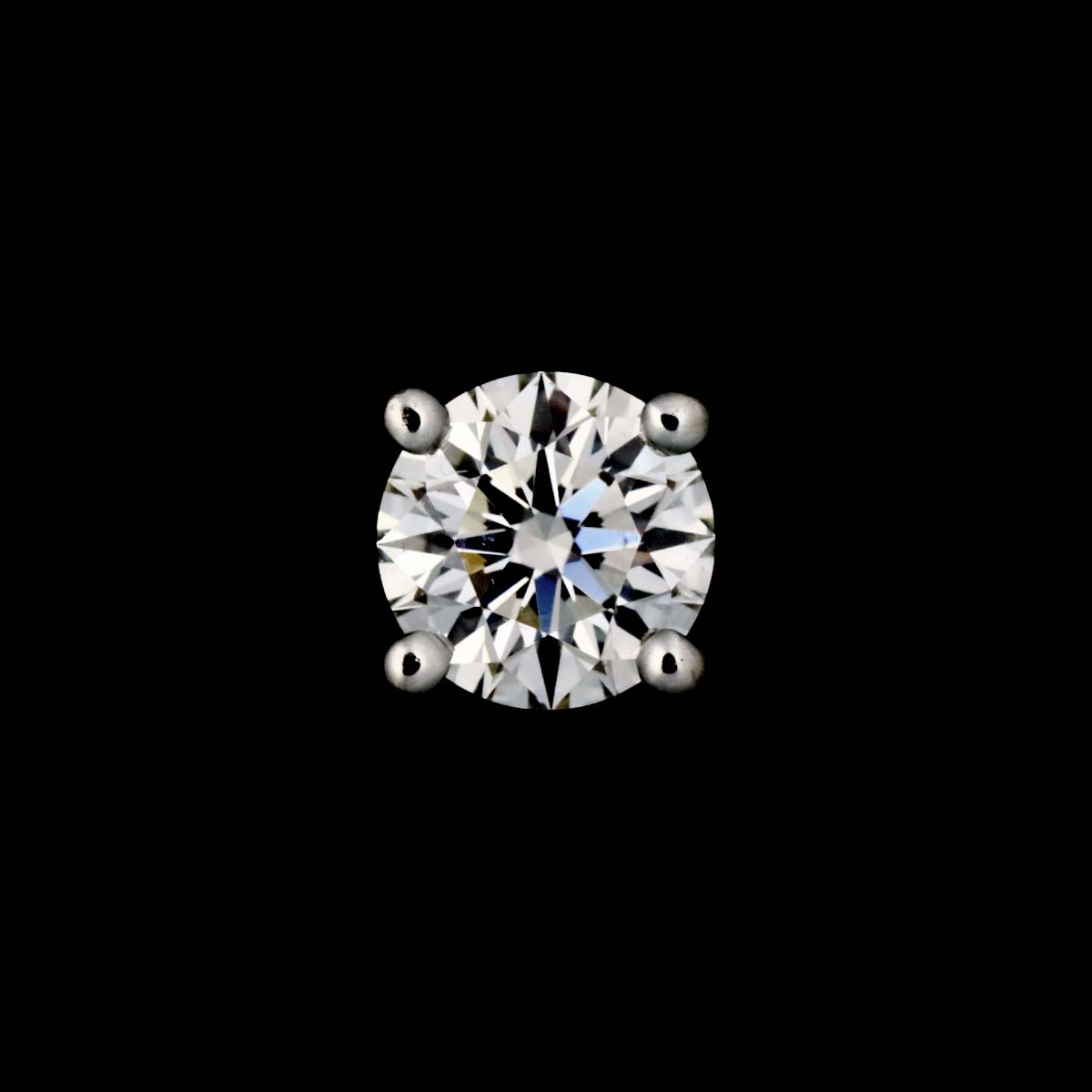 Diamond Earring Pierced Pt One Piece only