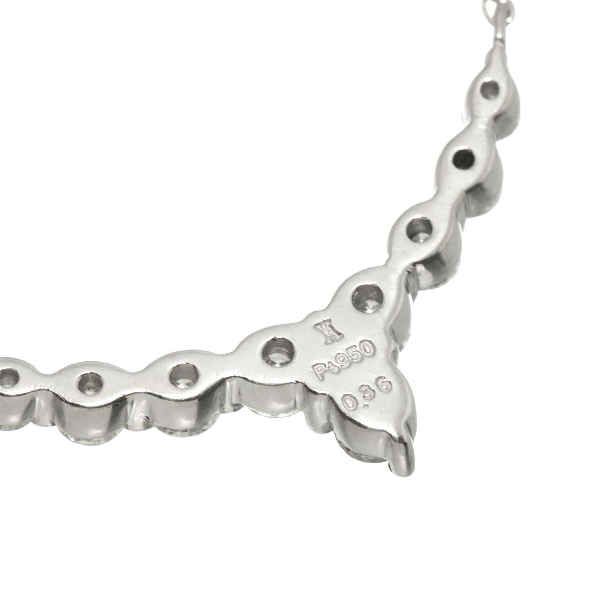 Diamond 0.36ct Necklace Platinum